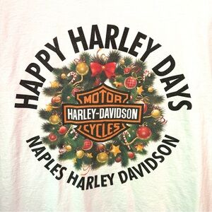 Biker Holiday Tee Naples Florida L